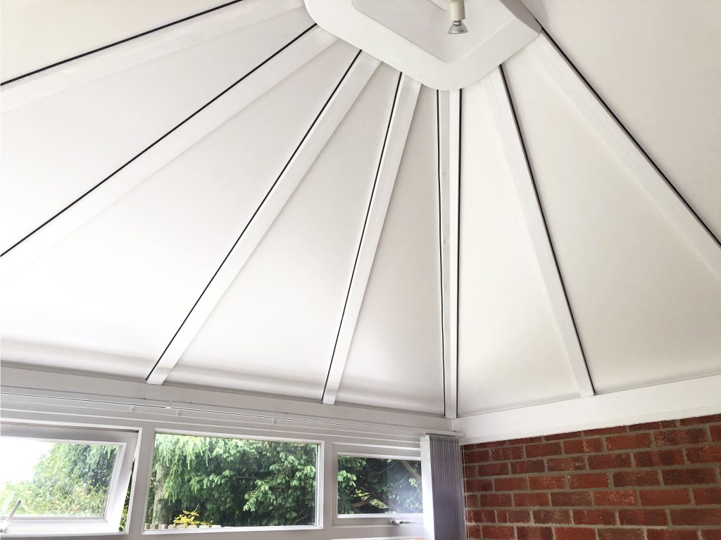 Complete conservatory with cosy panels roof insulation panels