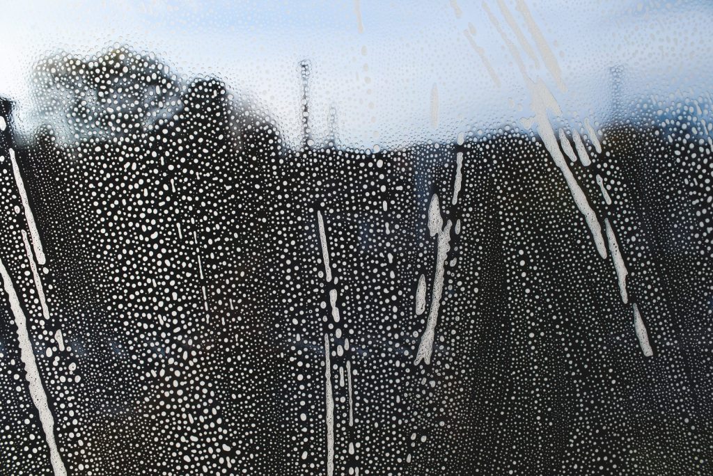 Window glass foam