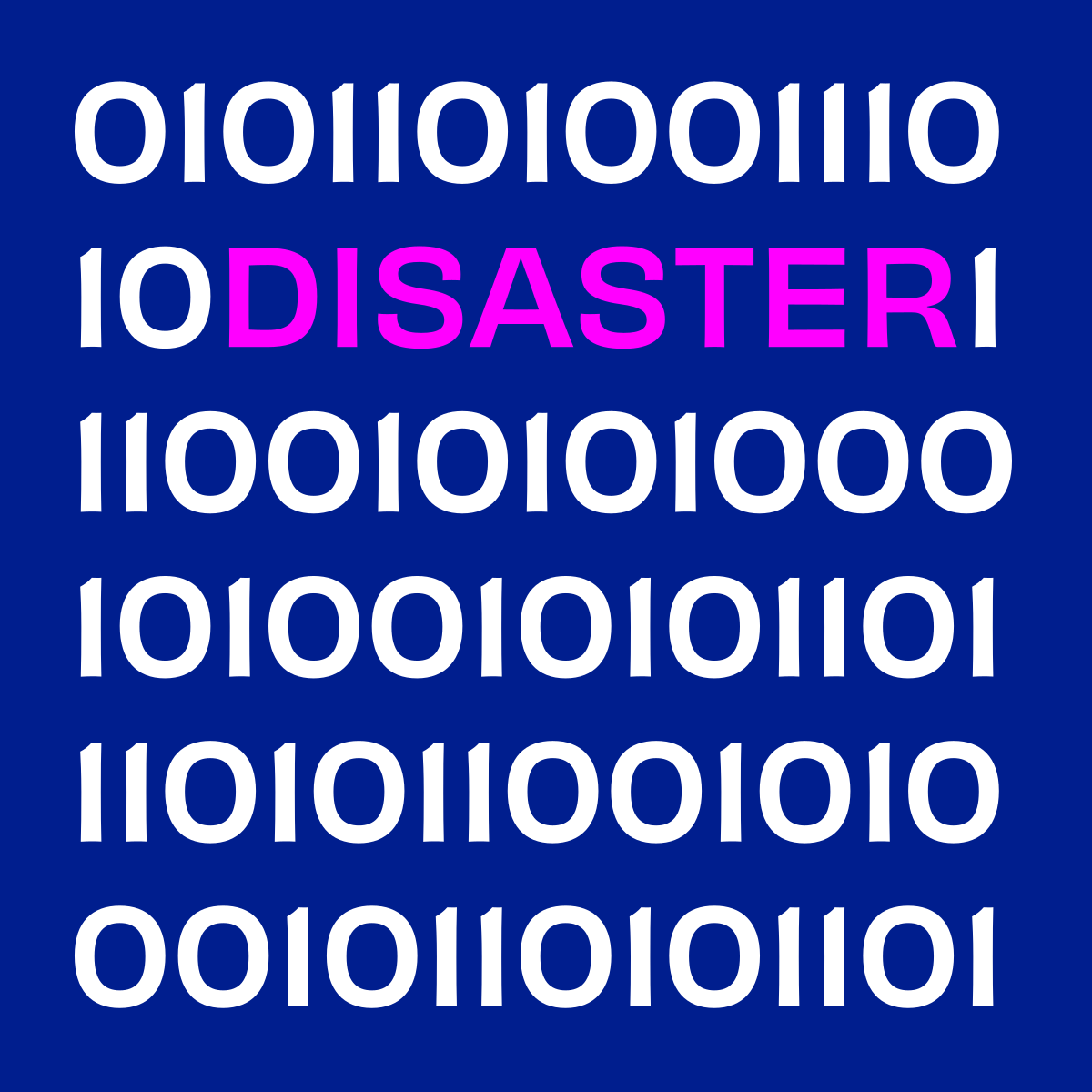 Data disasters